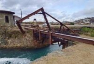 暴風で国史跡トラス橋倒壊、新潟　佐渡金銀山遺構の一つ