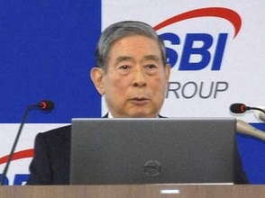 SBI北尾社長、筑邦銀を批判　「何一つしてもらえなかった」