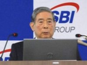SBI北尾社長、筑邦銀を批判　「何一つしてもらえなかった」