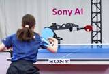 「AIロボ、卓球選手に勝利　実戦形式で、ソニー開発」の画像1