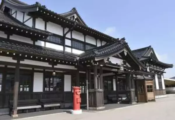 国文化財「旧大社駅」修復し公開　島根・出雲、往時しのばせる姿