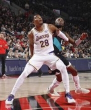 NBA、八村塁は11得点　レーカーズ敗れる