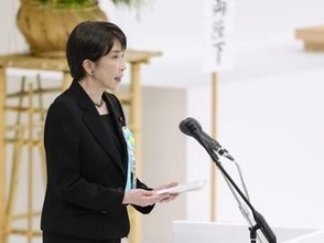 首相「惨禍繰り返させず」　安保注力、独自色盛り込む