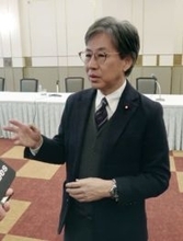 企業献金規制の結論が優先　安住氏、定数削減法案巡り