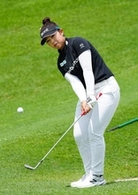 山下美夢有が単独首位浮上　米女子ゴルフ第2日