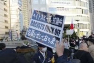 「選挙ヘイト」再び激化、街宣で　埼玉・川口市長選、反対運動も