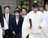 「高市首相、伊勢神宮を参拝　新春の恒例行事、就任後初」の画像1