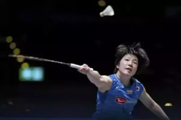 全英バドミントン、山口が4強へ　準々決勝でデンマーク選手下す