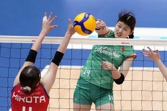 昨季女王大阪M、2連勝で決勝へ　バレーSVリーグ女子プレーオフ