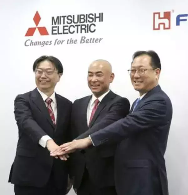 鴻海と共同運営、売上高1兆円へ　30年度、三菱電機の自動車機器