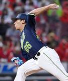 「広0―2ヤ（22日）　山野が開幕4連勝」の画像1