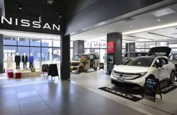 日産、モール内店舗倍増へ　体験型、新車アピール