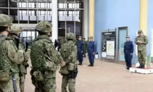 玄海原発でテロ想定訓練　県警、陸自、海保3者連携