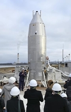 再使用ロケットの試験延期　秋田JAXA施設、風強く