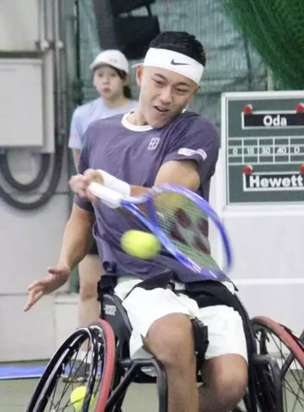 車いすテニス、小田が4連覇逃す　女子は上地が8度目優勝