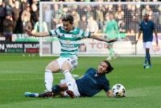 前田、公式戦5戦連続得点　スコットランド・プレミア