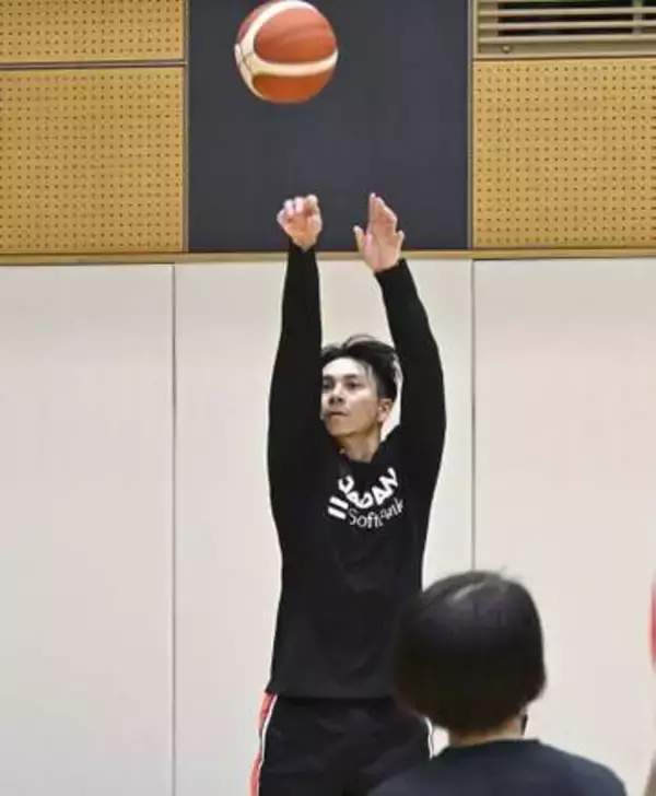 バスケ津屋「いい結果の報告を」　アジア大会、男子日本代表合宿