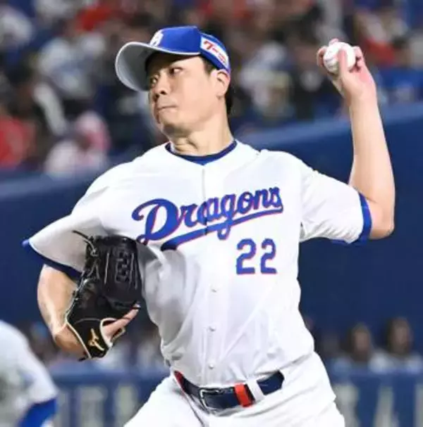 中8―5広（20日）　中日、大野が10勝目