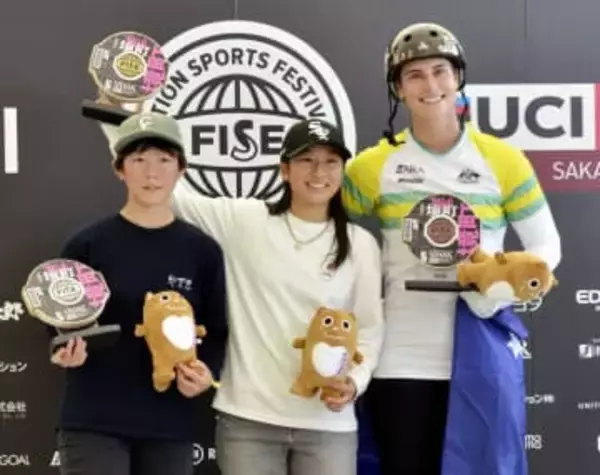 16歳小沢美晴がW杯初優勝　自転車BMXで年間女王に