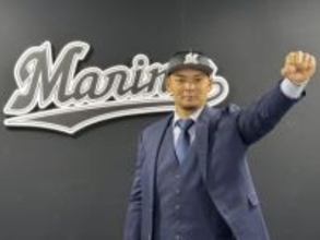 井上広大「関西には帰らない」　ロッテ入団会見、現役ドラフト