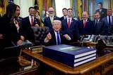 「トランプ氏に新たな軍事計画説明　米軍制服組トップ、イランに圧力」の画像1