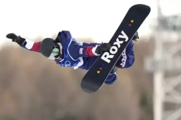 クロイ・キム、貫禄のトップ通過　女子ハーフパイプ、3連覇挑む