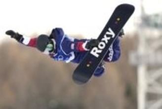 クロイ・キム、貫禄のトップ通過　女子ハーフパイプ、3連覇挑む