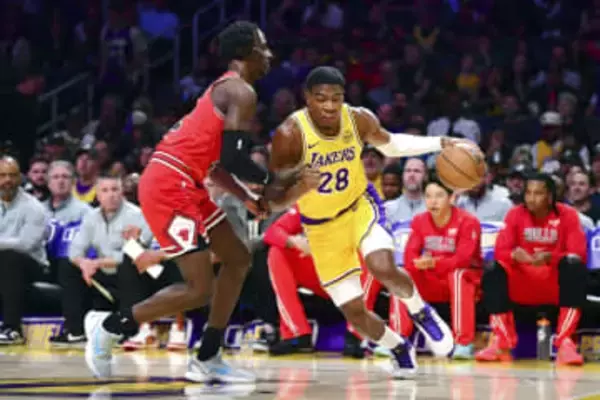 八村15得点、河村は3得点　NBA、レーカーズが勝利