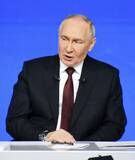 「プーチン氏、領土問題で強硬姿勢　ウクライナ和平で妥協なし」の画像1