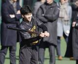 「阪神など新人合同練習開始　ドラ1の立石「しっかり動けた」」の画像1