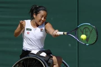 上地結衣が決勝　ウィンブルドン車いすの部