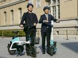 「公務員も電動キックボードで移動　京都府、Luupと全国初協定」の画像1