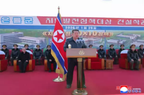 金正恩氏、地方振興の成果強調　工場拡大計画3年目