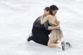 五輪の動画再生、2億回を記録　JOC公式、人気はりくりゅう