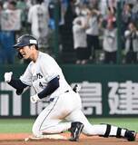 「西7―3ロ（15日）　石井が3打点、西武3連勝」の画像1
