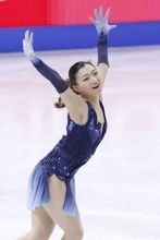 坂本花織SP首位、千葉百音2位　世界フィギュア開幕