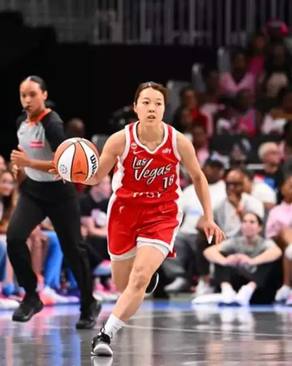 WNBAエースズの山本、初得点　米女子プロバスケットボール
