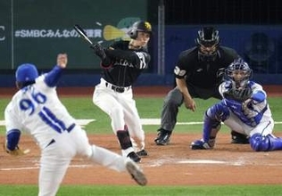 D1―3ソ（24日）　ソフトバンク、庄子が勝ち越し打