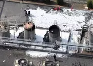 製薬工場タンク爆発か、5人搬送　広島・三次、2人は重傷