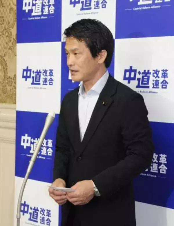 3党合流「期限切れず」　中道代表、慎重姿勢