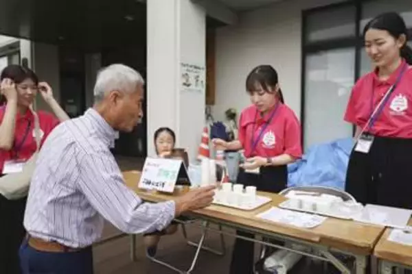 薬膳茶で癒やして、避難所で提供　神戸学院大「防災女子」