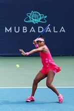 大坂なおみが準決勝へ　テニスのムバダラDCオープン