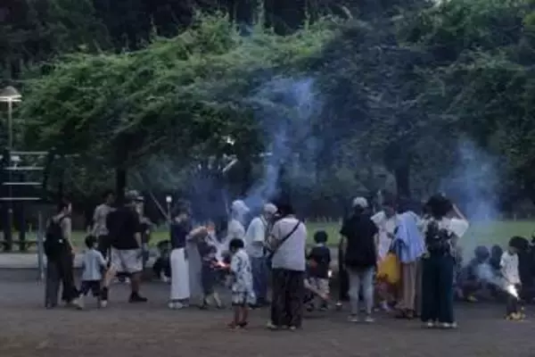 公園で花火を楽しもう！　自治体の使用解禁が広がる