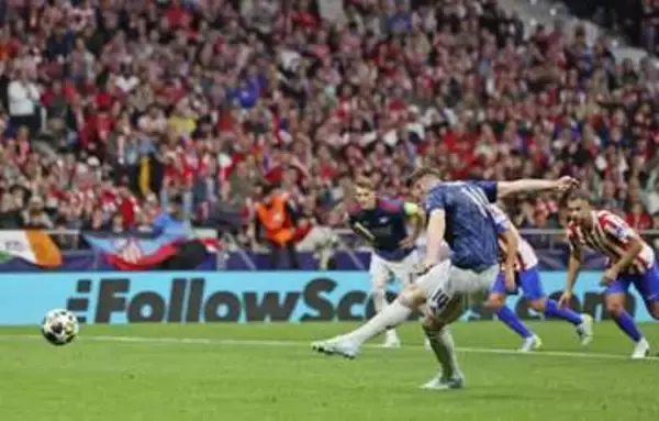 アーセナル、敵地で分ける　アトレチコと、CL準決勝