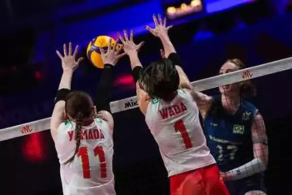 日本は準々決勝で敗退　バレー女子ネーションズリーグ