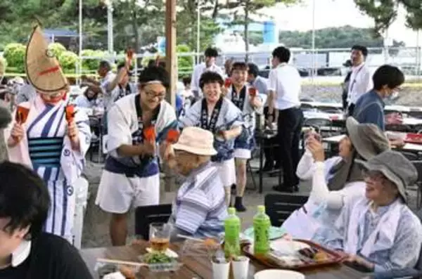 高松のハンセン病療養所で夏祭り　阿波おどり、よさこいを披露