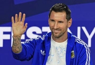 W杯、メッシ「全てを出し切る」　2連覇懸け決勝スペイン戦へ抱負