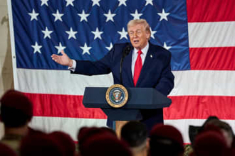 空母打撃群の追加派遣指示　トランプ氏、対イラン圧力