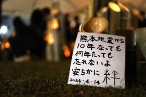 熊本地震、被災各地で祈り　犠牲278人、教訓継承を