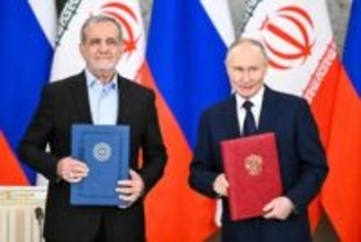 ロシアとイラン首脳が電話会談　即時停戦や外交交渉の再開を主張